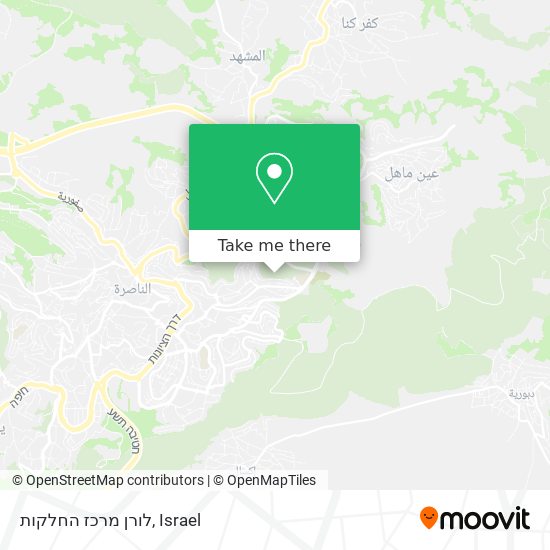 לורן מרכז החלקות map