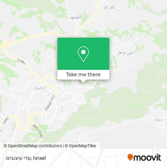 עדי עיצובים map