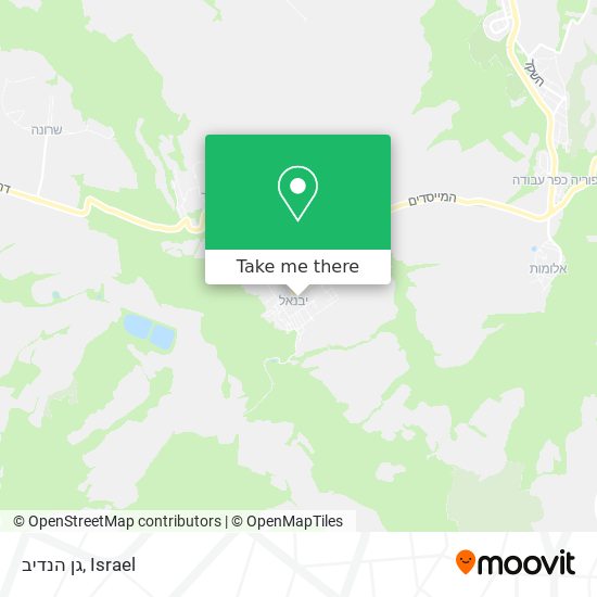 גן הנדיב map