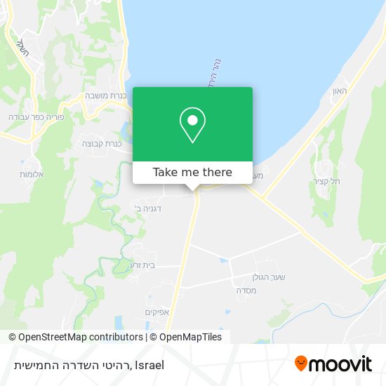 רהיטי השדרה החמישית map