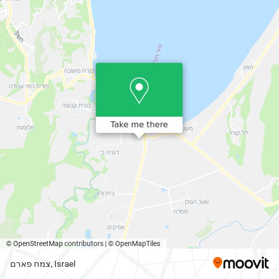 צמח פארם map