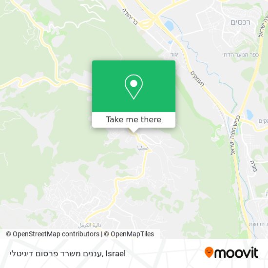 עננים משרד פרסום דיגיטלי map