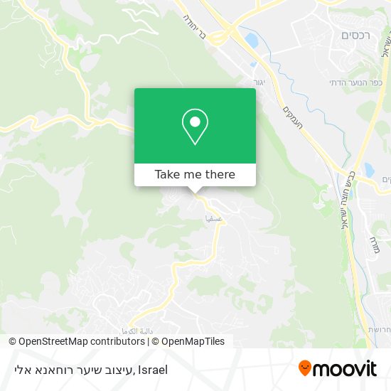 עיצוב שיער רוחאנא אלי map