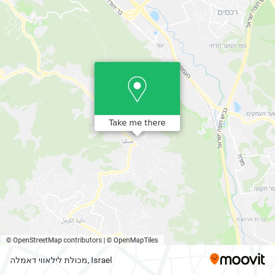 מכולת לילאווי דאמלה map