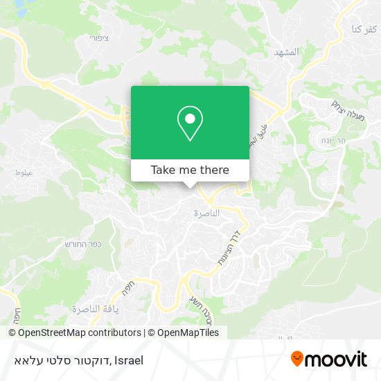 דוקטור סלטי עלאא map