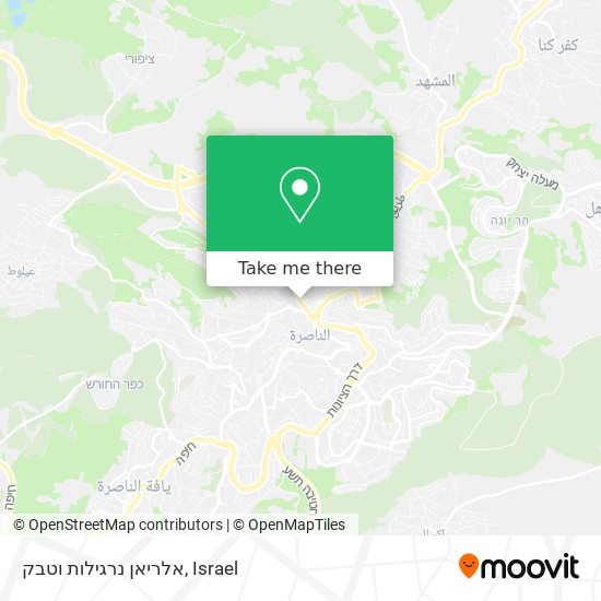 אלריאן נרגילות וטבק map