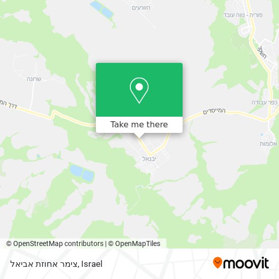 צימר אחוזת אביאל map