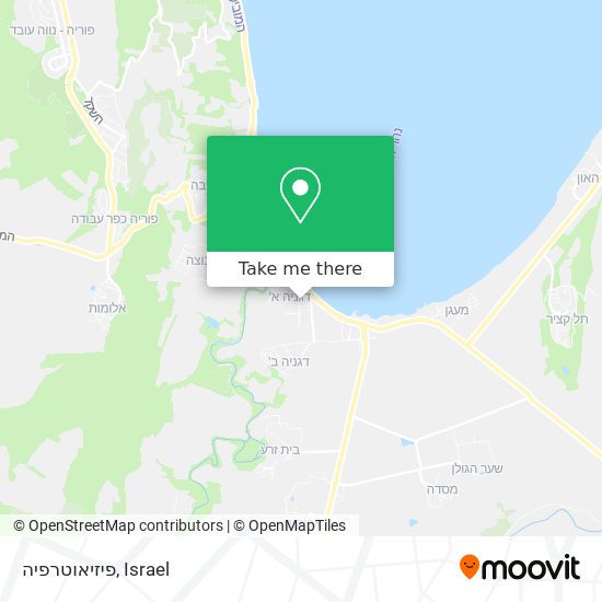 פיזיאוטרפיה map