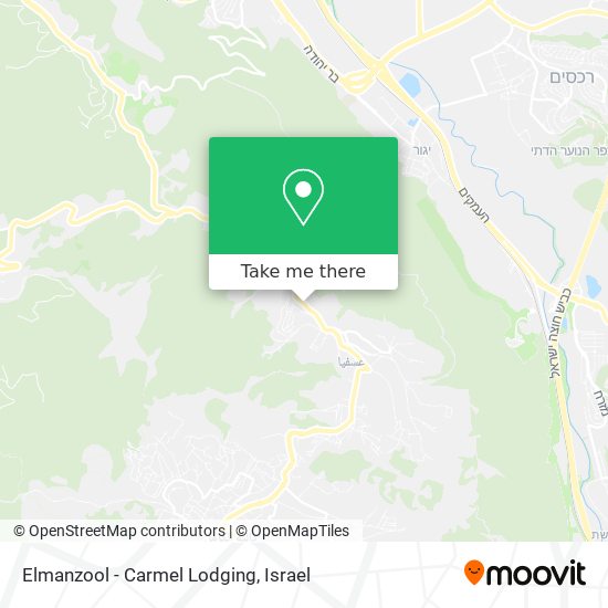 Elmanzool - Carmel Lodging map