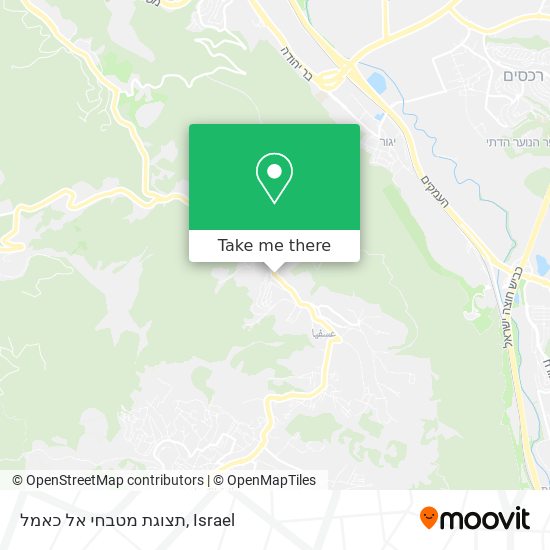 תצוגת מטבחי אל כאמל map