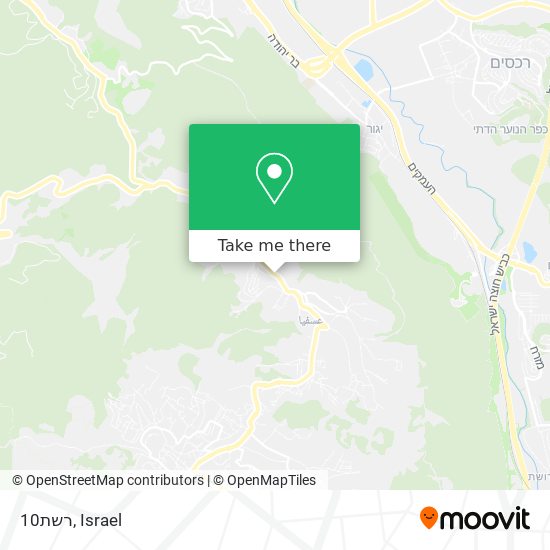 רשת10 map