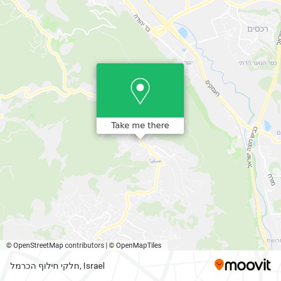 Карта חלקי חילוף הכרמל