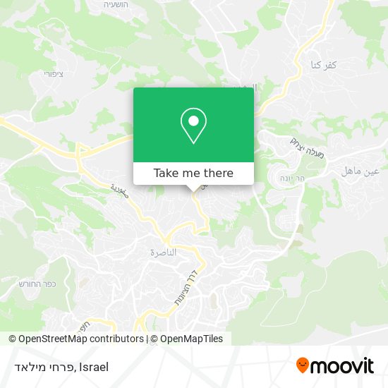 פרחי מילאד map