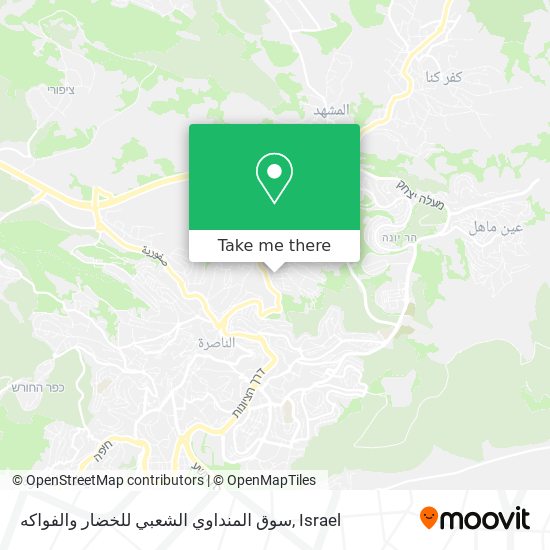 سوق المنداوي الشعبي للخضار والفواكه map