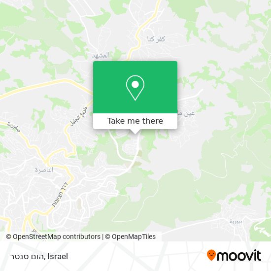 הום סנטר map