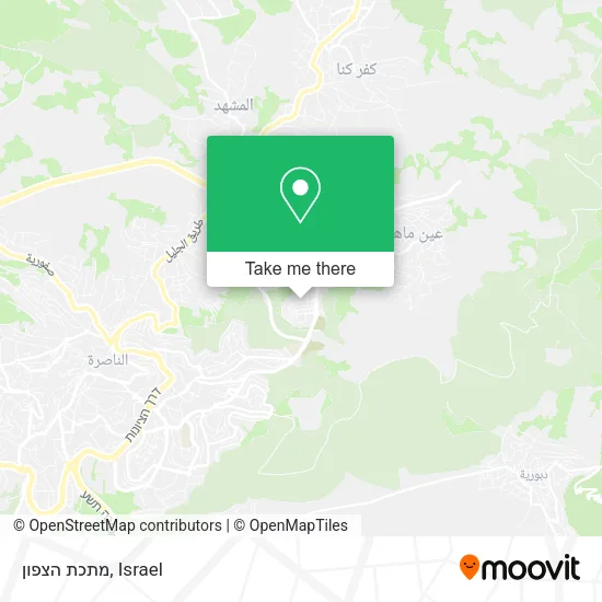 Карта מתכת הצפון