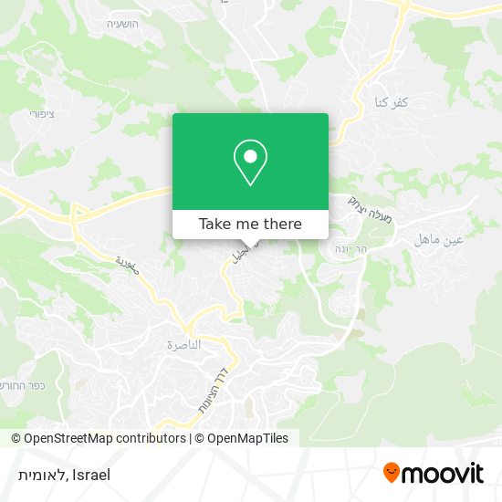 לאומית map
