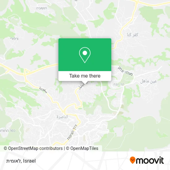 Карта לאומית