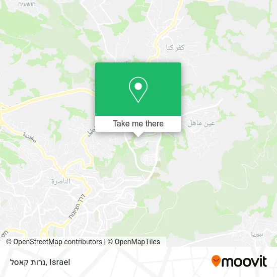 Карта נרות קאסל