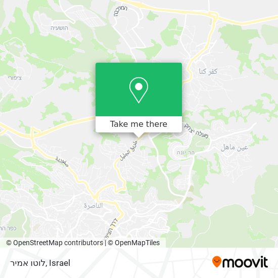 לוטו אמיר map