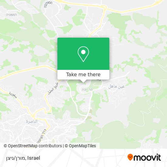 מורן/ניצן map