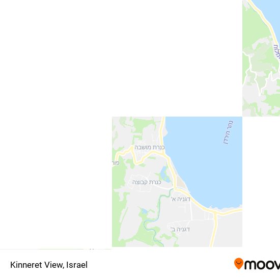 Kinneret View map