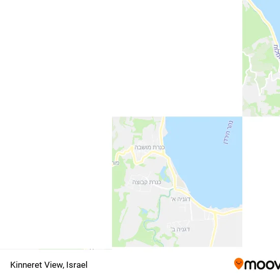 Карта Kinneret View