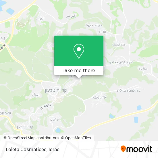 Loleta Cosmatices map