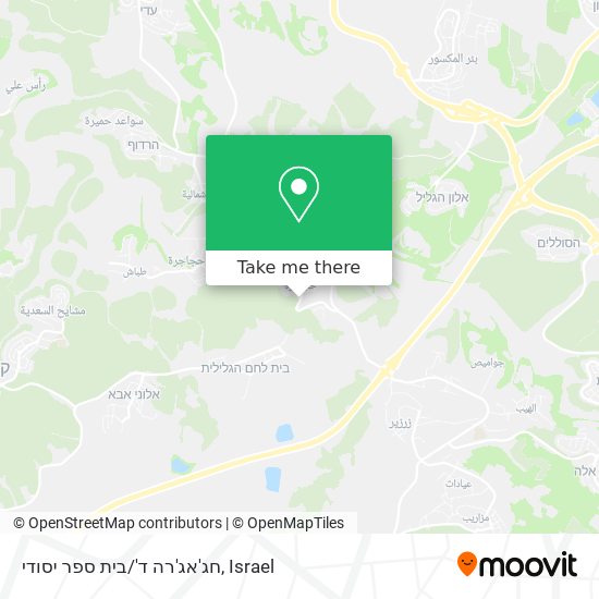 חג'אג'רה ד'/בית ספר יסודי map