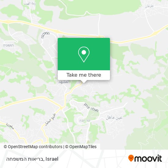 בריאות המשפחה map