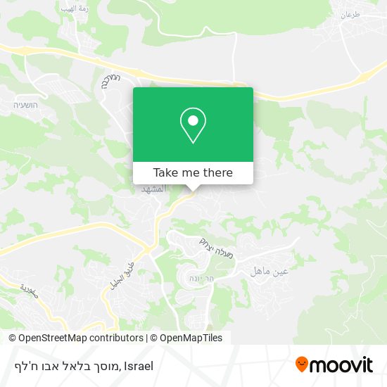 מוסך בלאל אבו ח'לף map