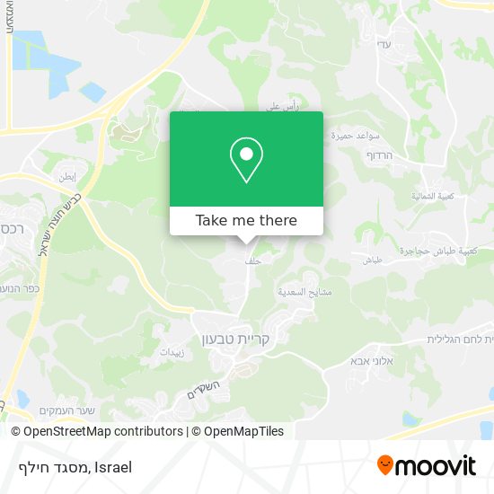 מסגד חילף map