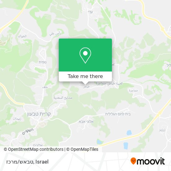 טבאש/מרכז map