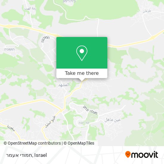 חמודי אעמר map