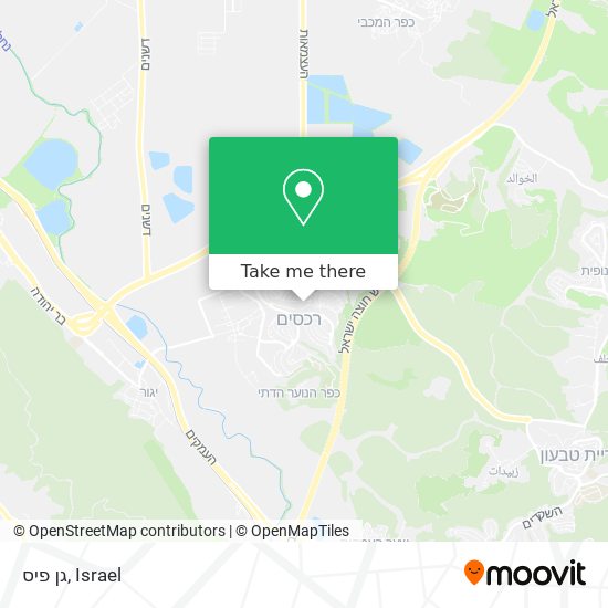 גן פיס map