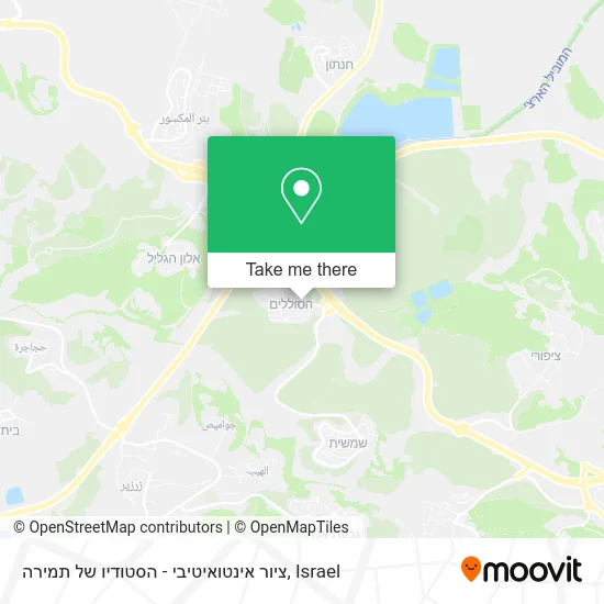 Карта ציור אינטואיטיבי - הסטודיו של תמירה