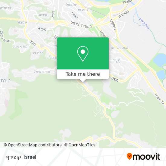 קופידף map