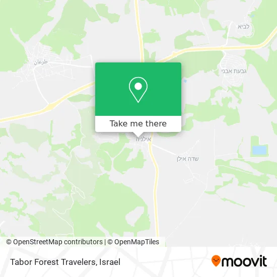 Карта Tabor Forest Travelers