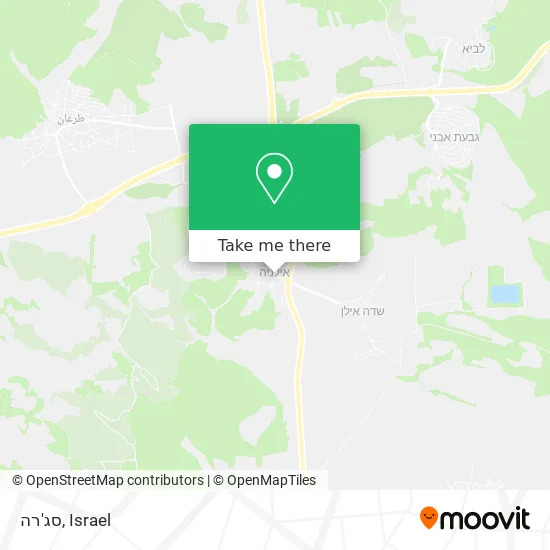 Карта סג'רה