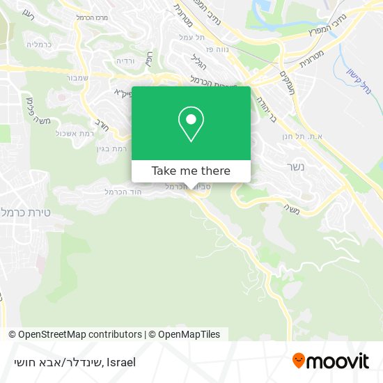 שינדלר/אבא חושי map