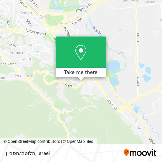 Карта הלוטם/הסביון