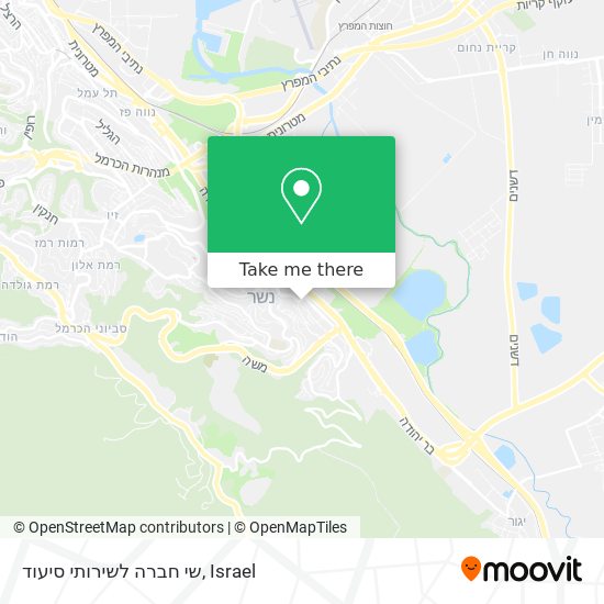 שי חברה לשירותי סיעוד map