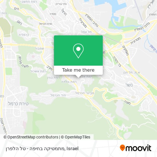 מתמטיקה בחיפה - טל הלפרן map