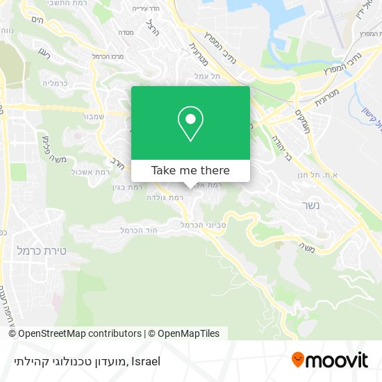 מועדון טכנולוגי קהילתי map