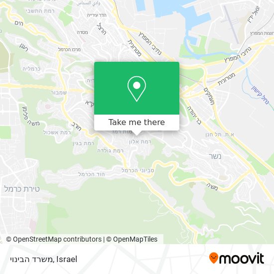 Карта משרד הבינוי