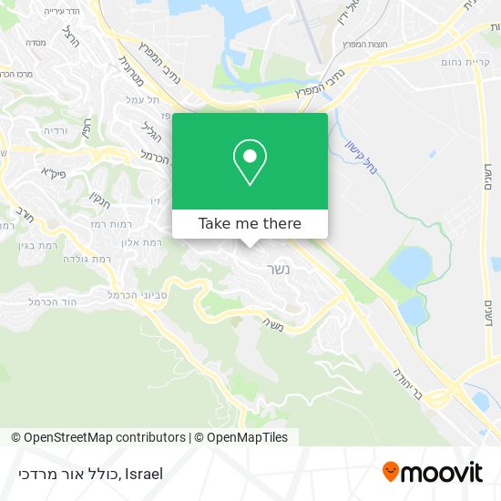 כולל אור מרדכי map