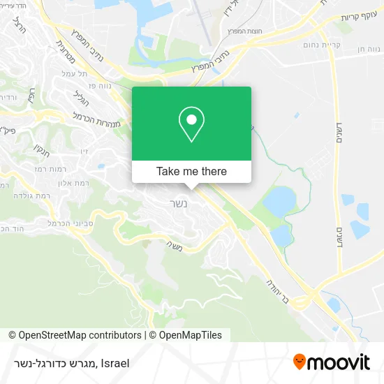 Карта מגרש כדורגל-נשר