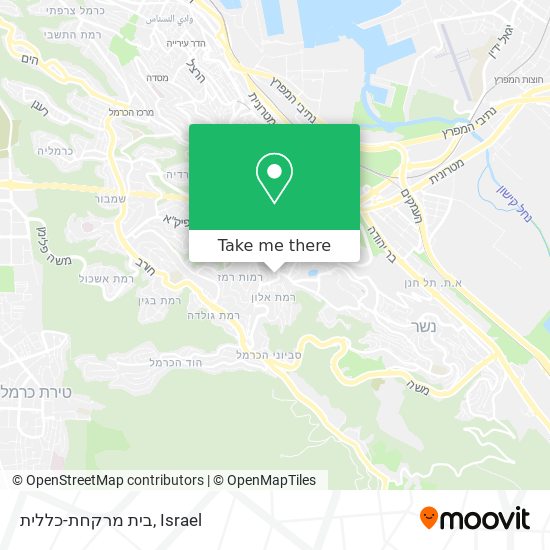 בית מרקחת-כללית map