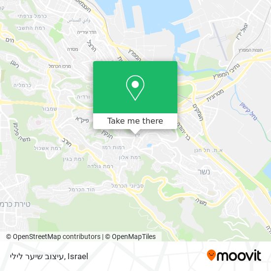 עיצוב שיער לילי map