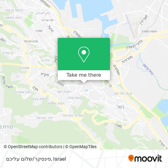 פינסקר/שלום עליכם map